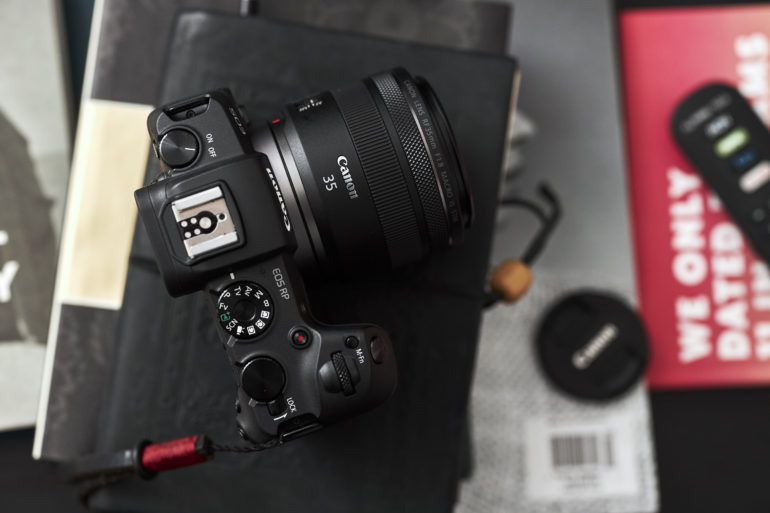 The EOS RP is the cheapest out of Canons Full Frame Mirrorless cameras
