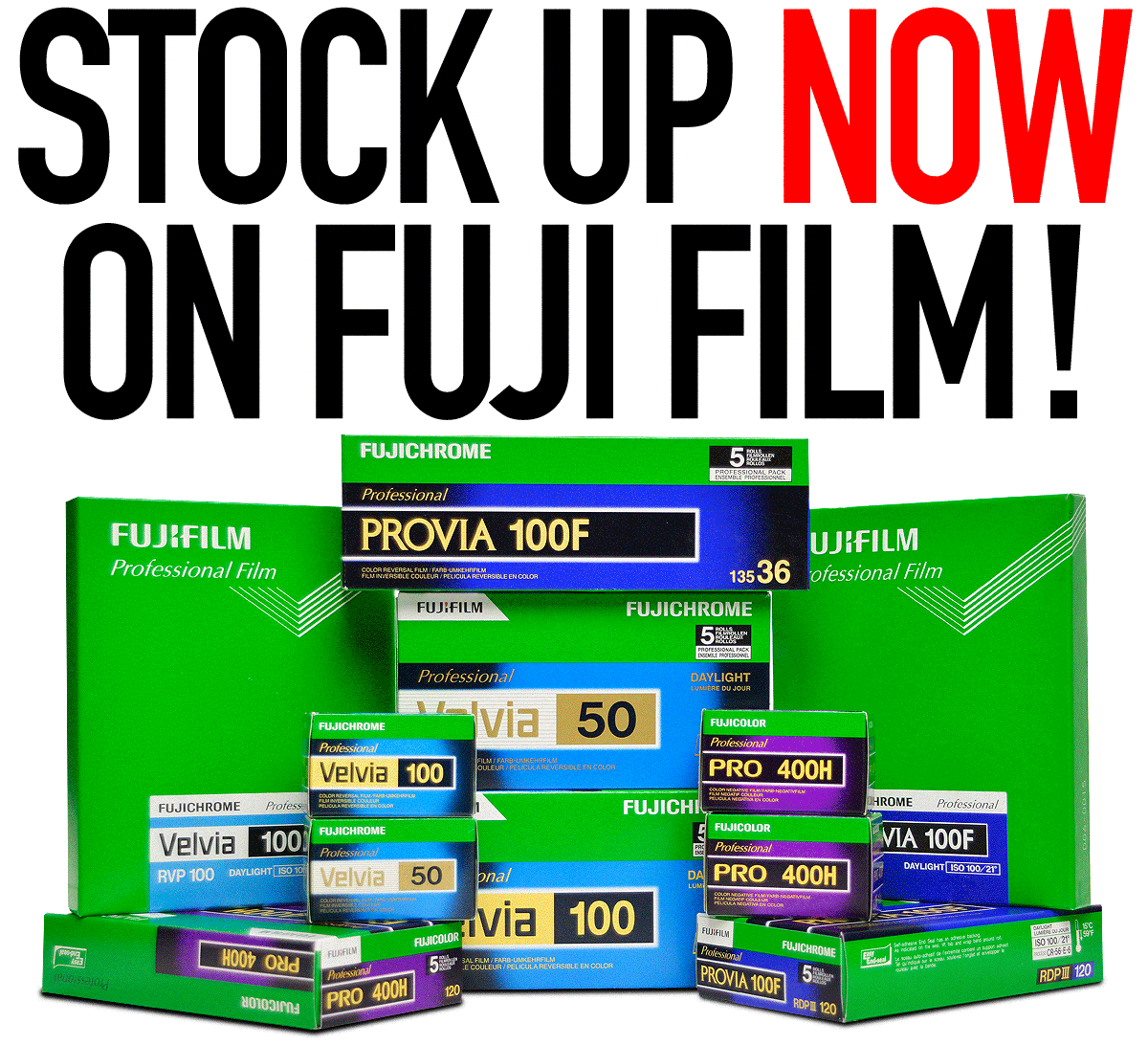 Now Is the Best Time to Stock Up on Your Favorite Fujifilm Emulsions