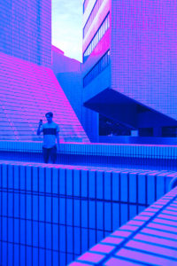 Ekaterina Busygina Imagines the Urban Geometry of Hong Kong in Neon