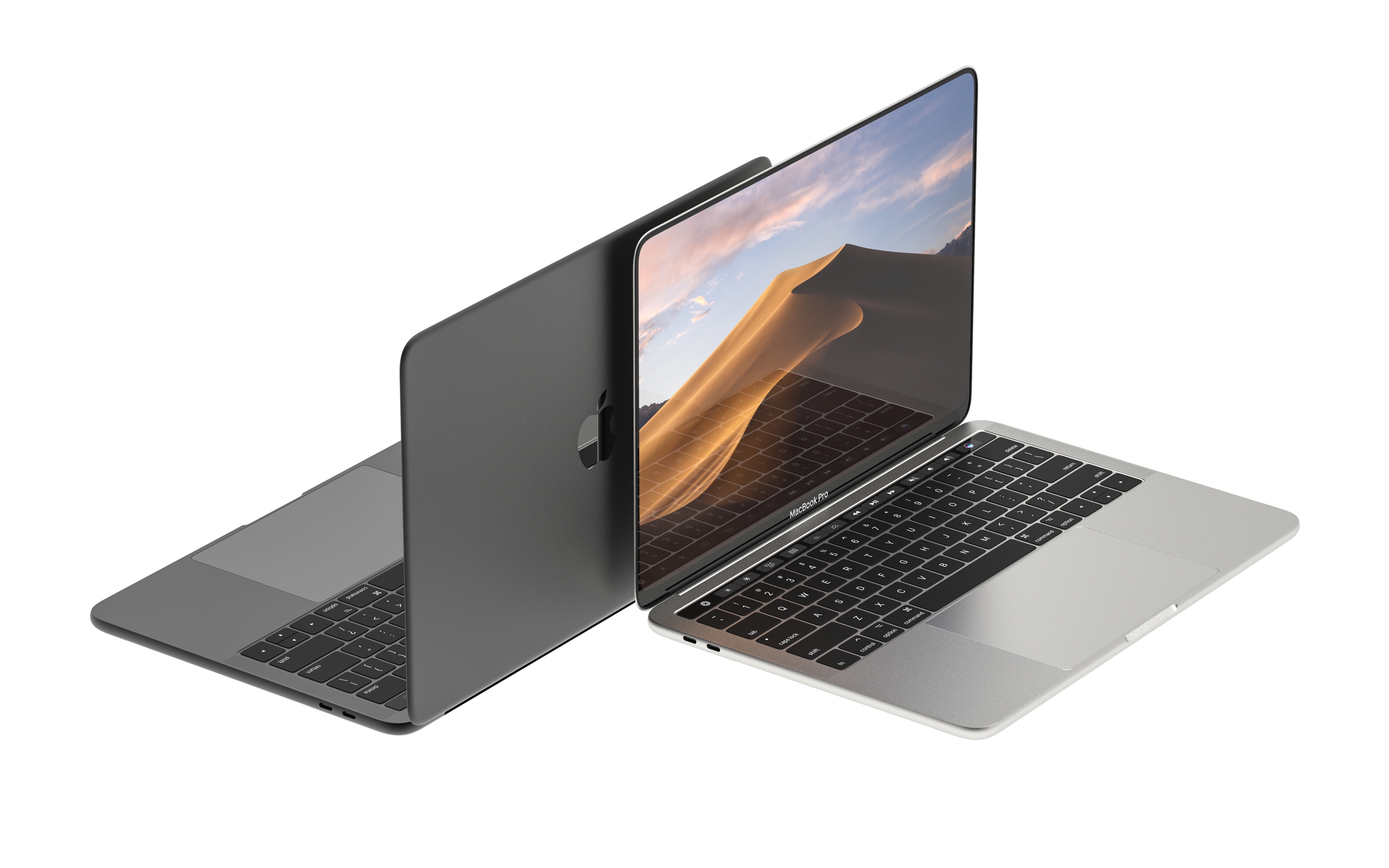 16 inch MacBook Pro concept white