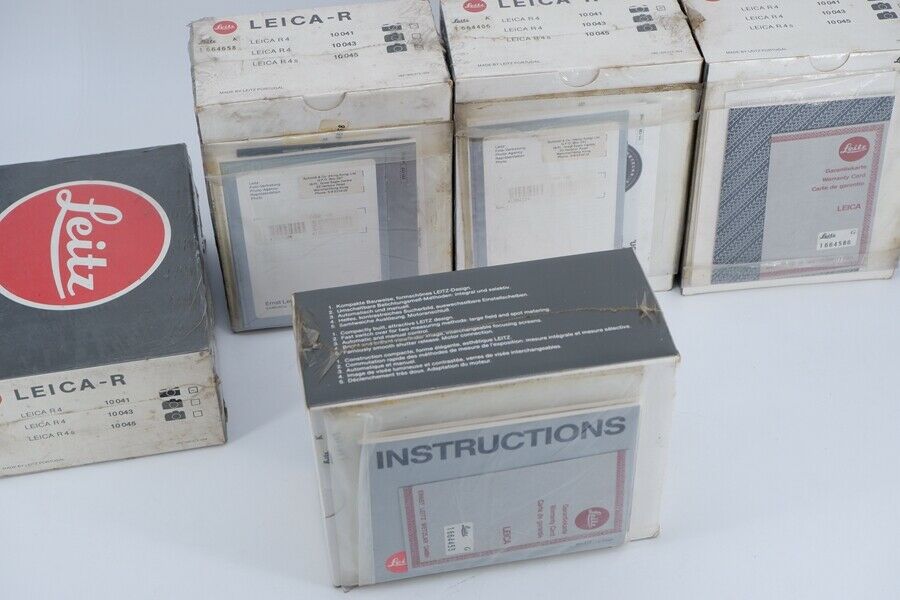 Five Factory-Sealed Leica R4 Units Are Up for Grabs!