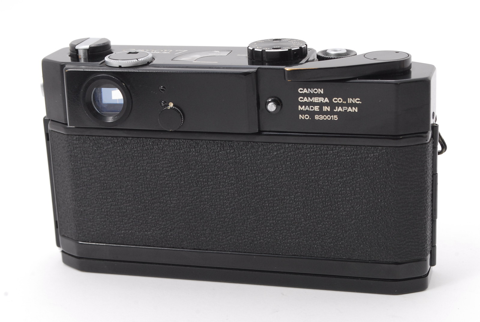 This Rare Black Paint Canon 7 Was a Leica M3 Competitor