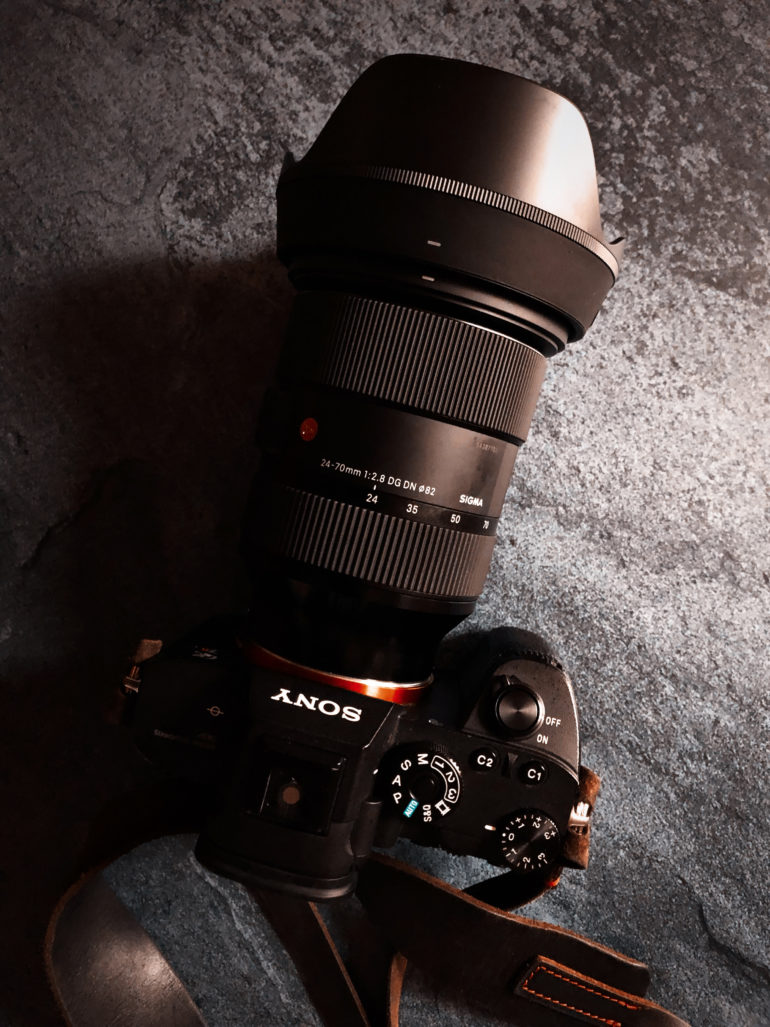  Sigma 24-70mm F2.8 DG DN Art for Sony E Lens ,Black :  Electronics