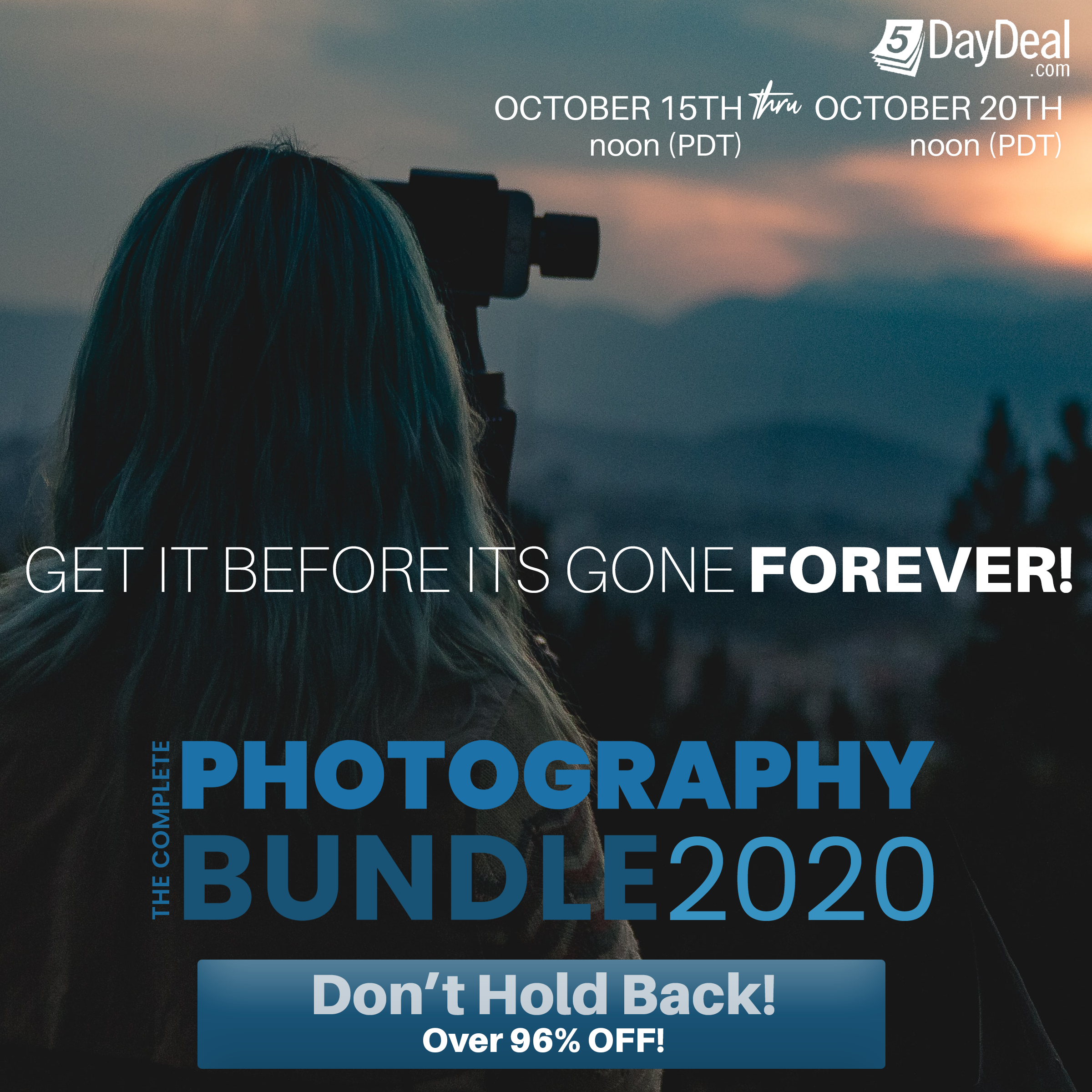 5DayDeal: Save 96% on the Complete Photography Bundle 2020 ($89)