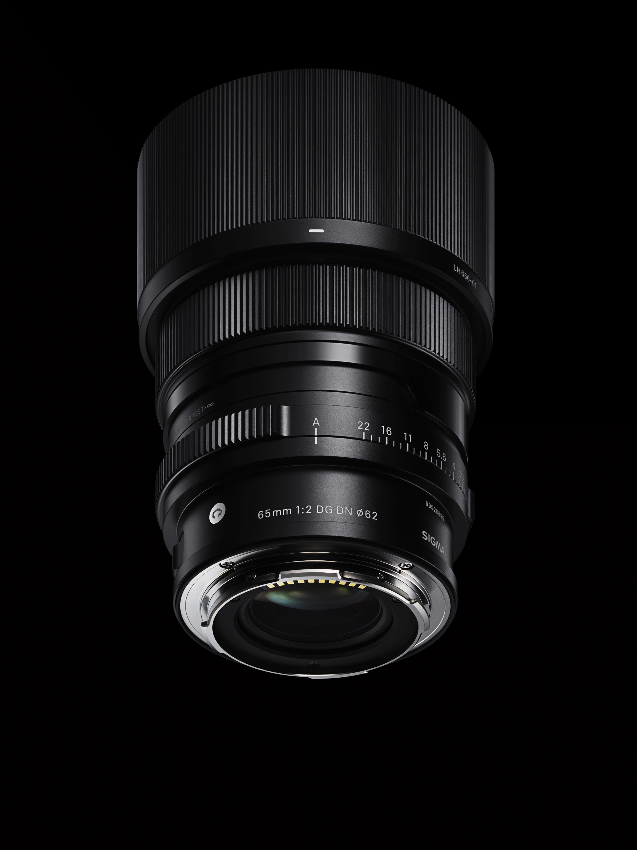 Sigma 65mm F2 DG DN | Contemporary I series lens. Media handout art.