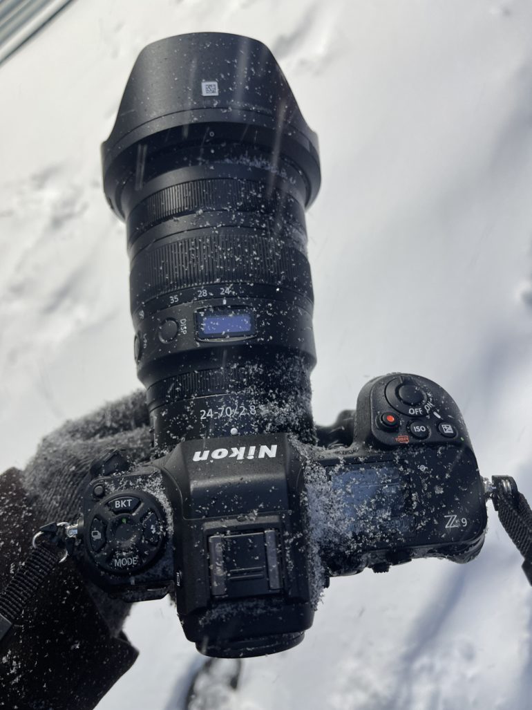 Chris Gampat Nikon z9 review Build quality1