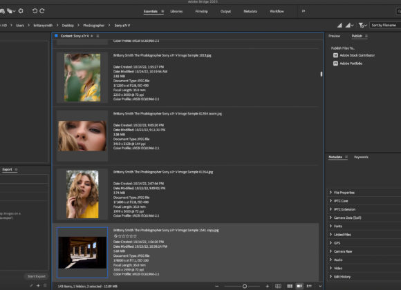 Brittany Smith The Phoblographer Adobe Bridge Product Image 2