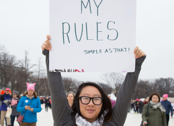 USA. Washington, DC. January 21st, 2017. Women's March.