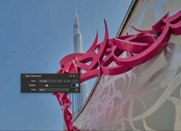 AI Dust removal where are you