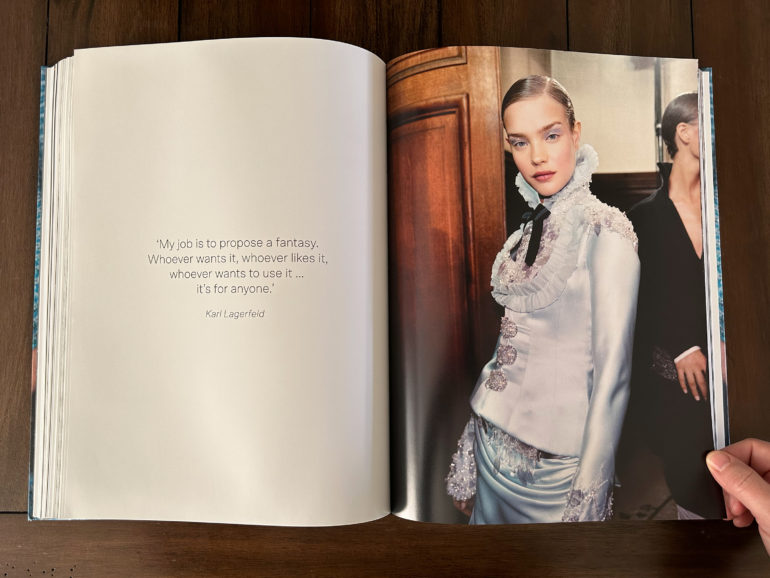 Beautiful and Inspiring. Karl Lagerfeld Unseen: The Chanel Years