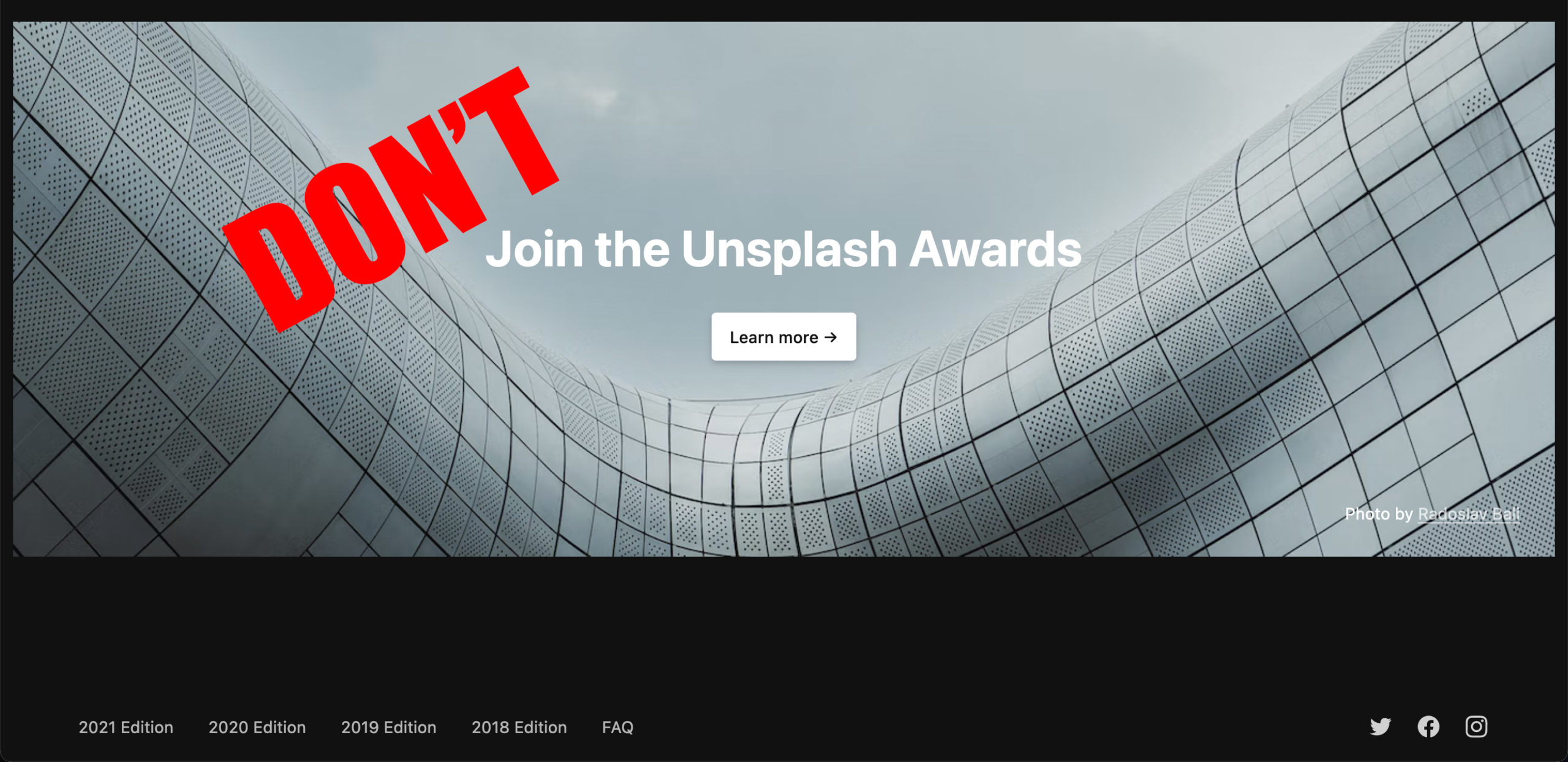 Demeaning Photographers Once more Is the sixth Unsplash Awards