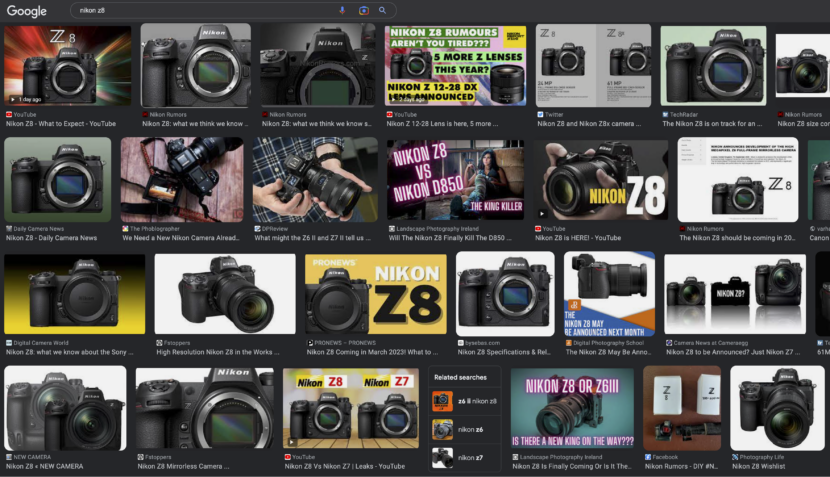 How the Nikon Z8 Can Be a Great Success Screenshot 2023-04-21 at 6.42.51 AM