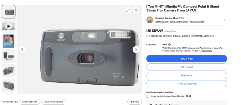 This Forgotten Minolta Camera is Now Available For Under $150